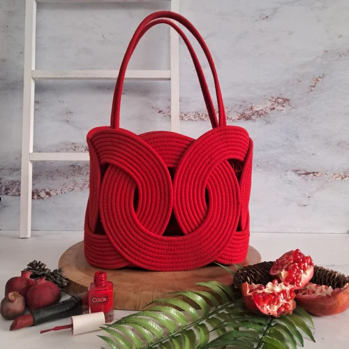 کیف قیطان دوزی قابل سفارش در مدل - رنگ و سایز دلخواه